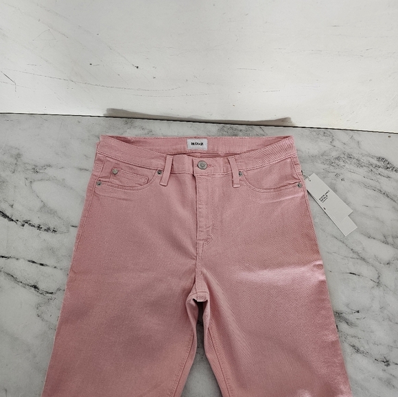 Hudson Jeans Mid Rise Ankle Natalie Supet Skinny Pink Jeans 30 NWT - Picture 5 of 10